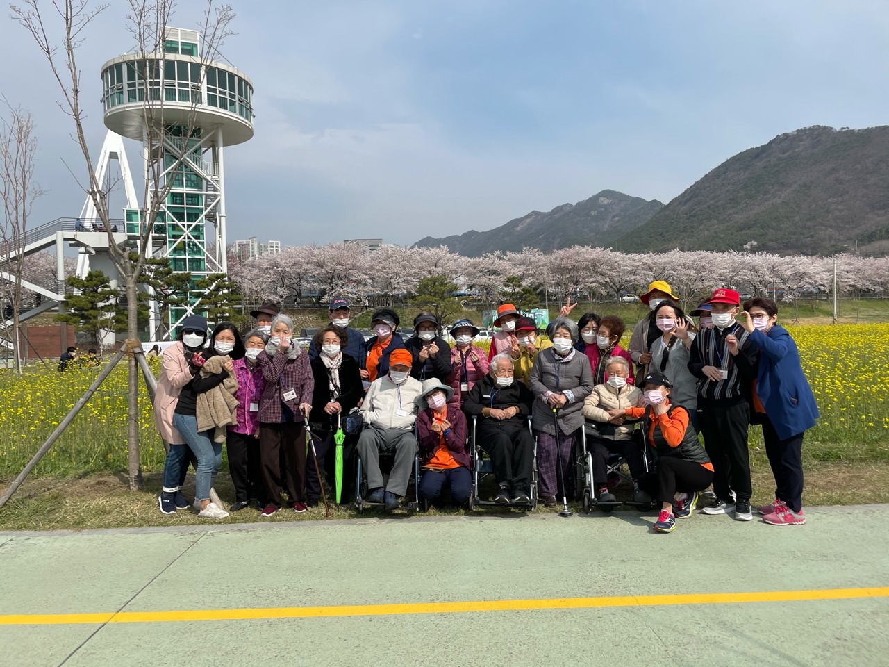 양산도우누리노인복지센터(2호점) 사회적응활동-나들이(3/26)